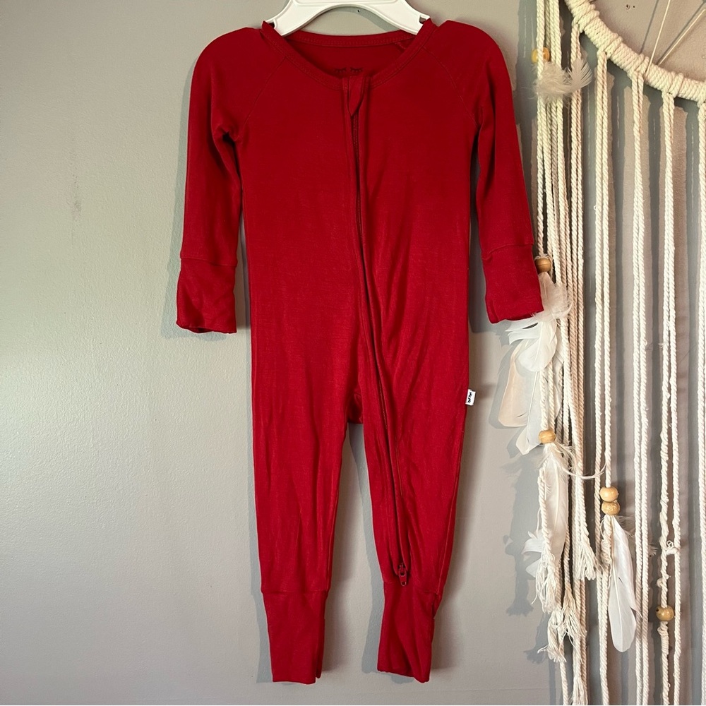 Little Sleepies Red Zippy